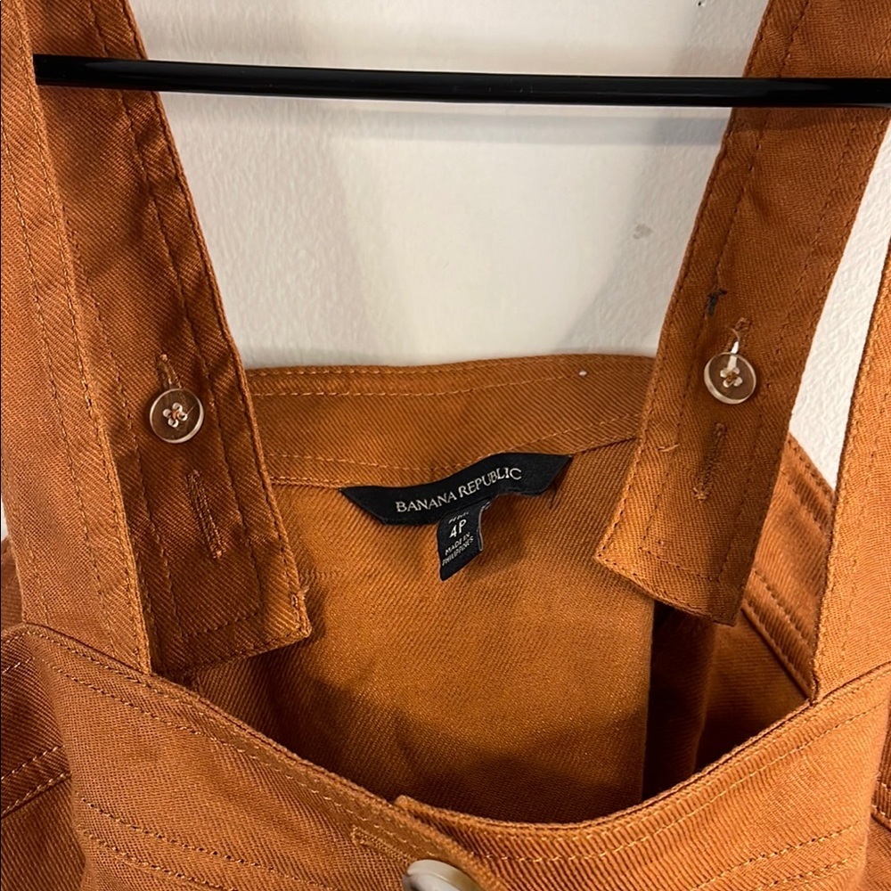 Banana Republic Brown Crop Bustier Tank Top Size 4P #275 🏷️ - Picture 2 of 7